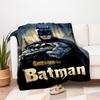 Batman Poster Wall Art DecorBlanket Flannel Throw Blanket for Sofa, Bed, Travel, Camping, Office