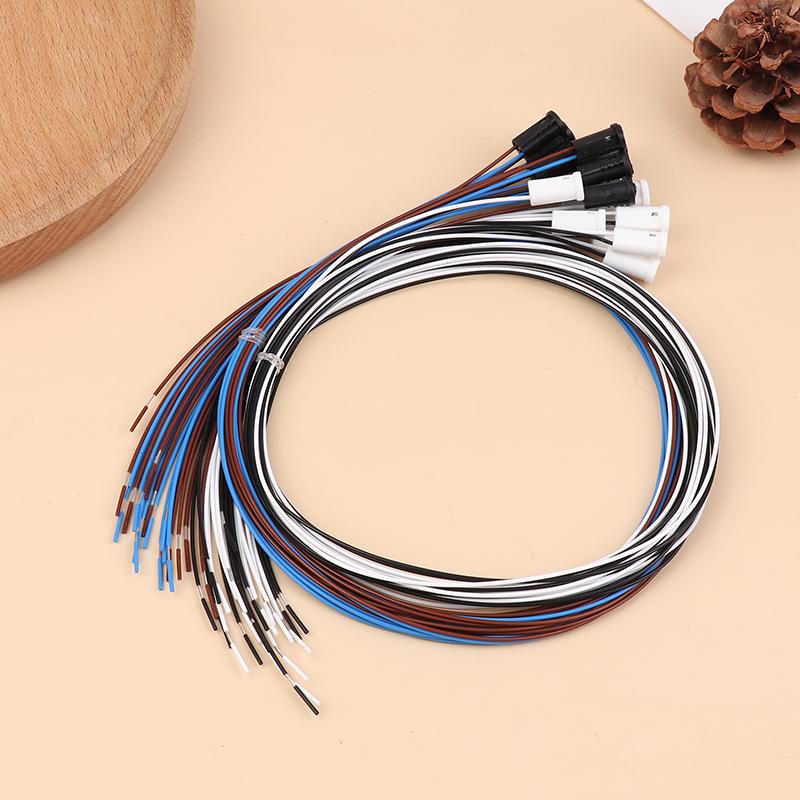 10Pcs/Lot 60Cm Length G4 Lamp Socket Stable Inner Wire Miniature Led  Lamp Holder Light Bulb Halogen Light Bulb Base