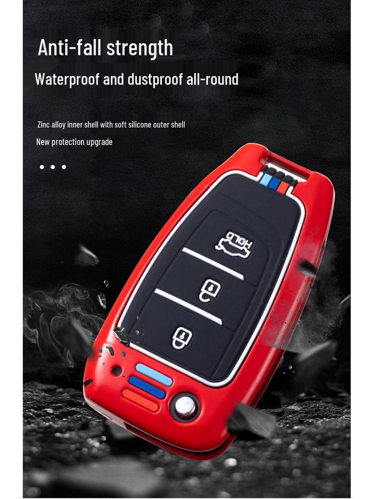 Premium Key Case for 21 Hyundai Models: Elantra, Reina, ix35 - Unisex Design