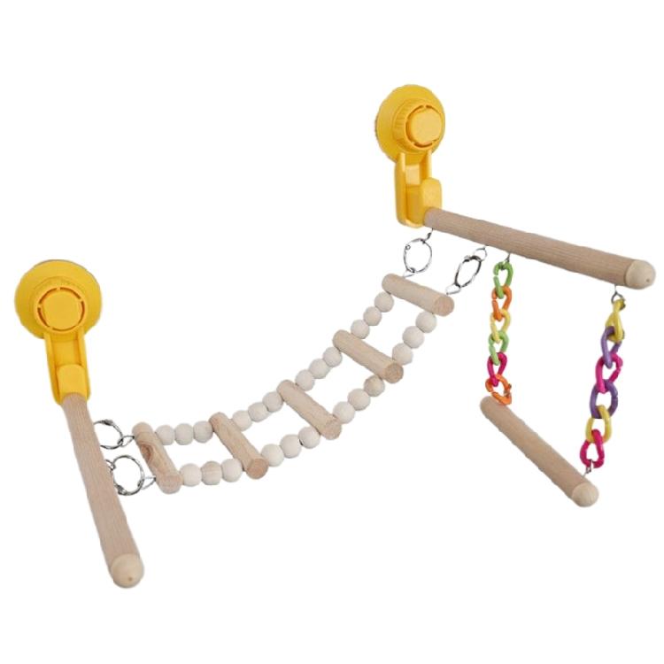Multifunctional Parrots Stand Branch Ladder Scratchers for Conure Lovebirds