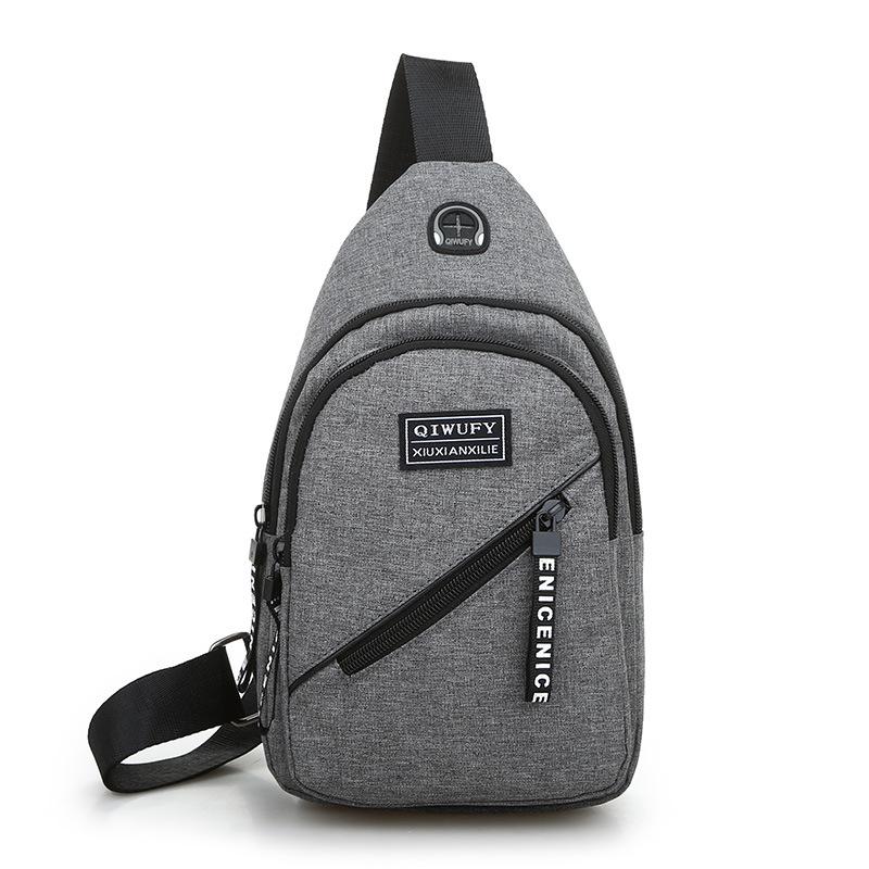 2026 Men's Chest Bag Oxford Cloth Chest Bag Men And Women Shoulder Bag Outdoor Sports Messenger Bag Men's Oxford Cloth Chest Bag