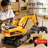 COODORA Excavator Jucărie Mare din Aliaj cu Telecomandă