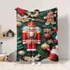 1 buc. Pătură Winter Wonderland Moale și Confortabilă Casual Călduroasă Camping Călătorie Cadou de Crăciun Halloween M91735