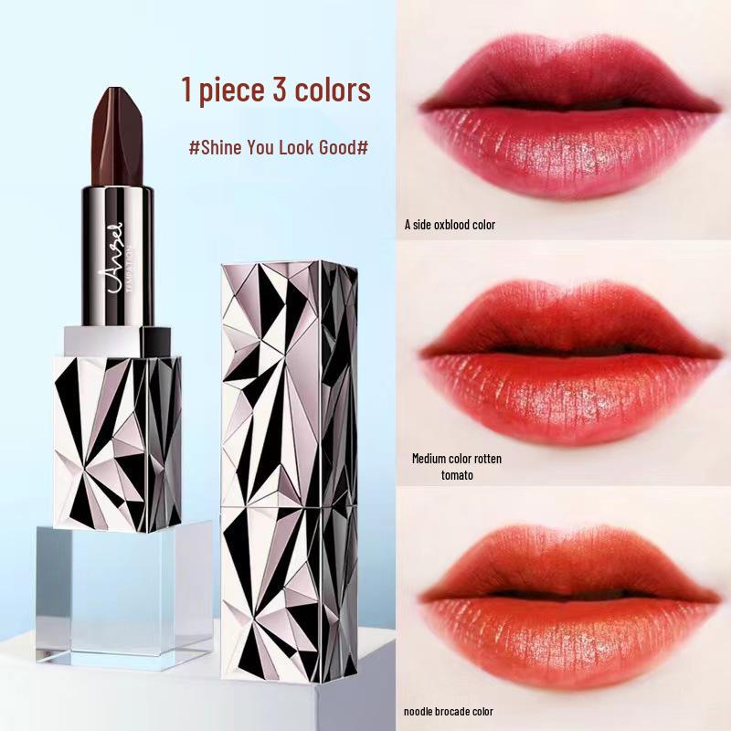 AGAG Magic Queen Doppel-Tube Matter Samt-Lippenstift: 6 Langanhaltende Farben, einschließlich Rotten Tomato.