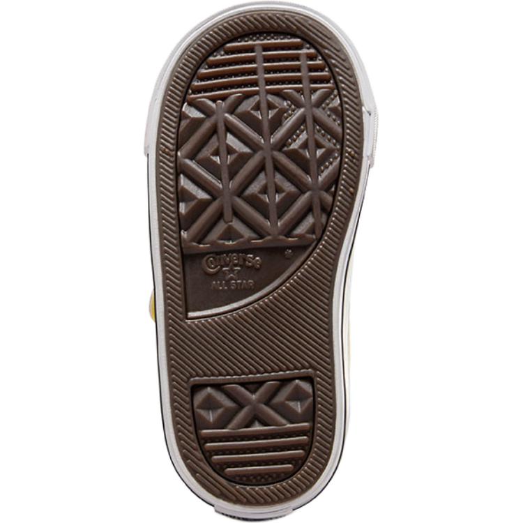 Converse Comfortable Casual Versatile Low-Top Walking Shoes Baby Shoes Yellow A07407C