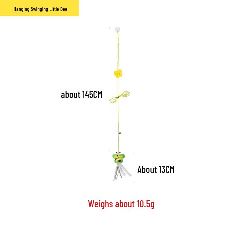 

Игрушка-самоигра для кошек, эластичная веревка на присоске - Прочная, устойчивая к жеванию, устойчивая к царапинам качалка для питомцев