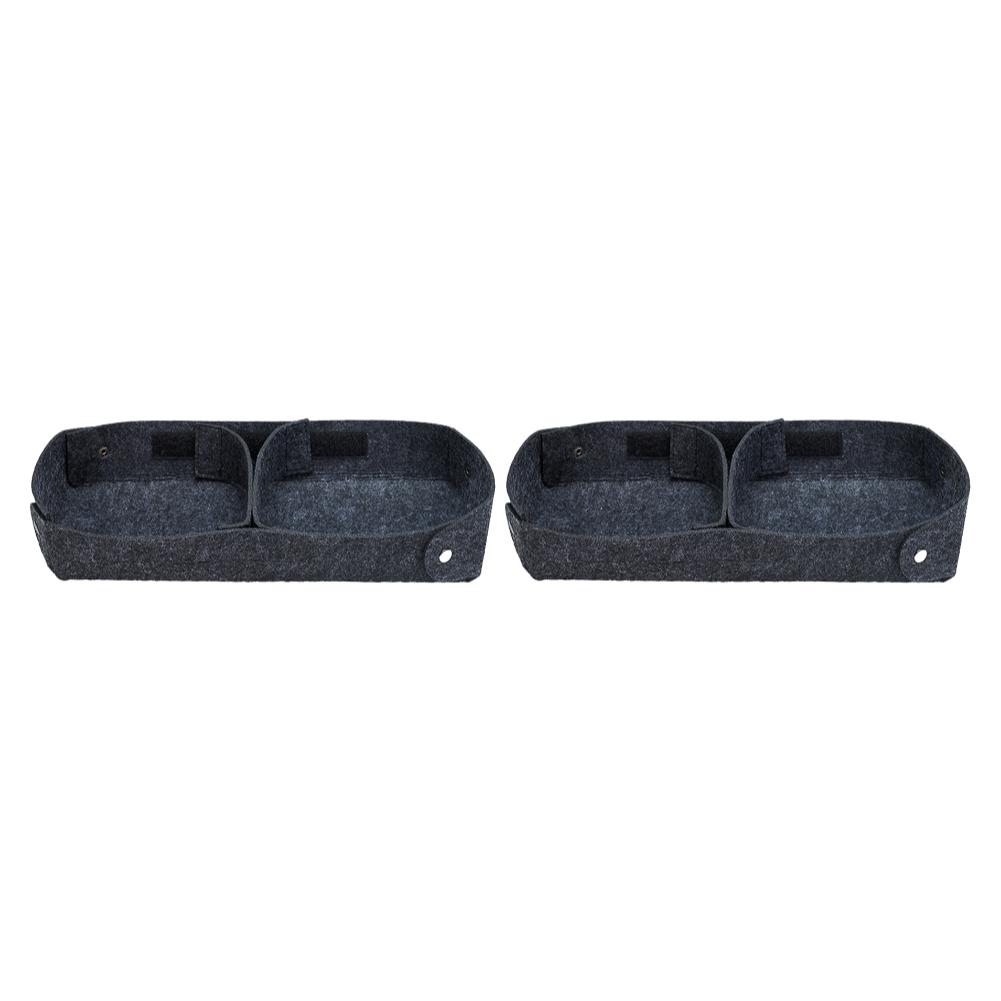 5-1PCS Partition Toolbox Liner Felt Toolbox Insert Organizer Anti-Slip Soft Felt Toolbox Inner Divider for Y350 Iron Tool Box