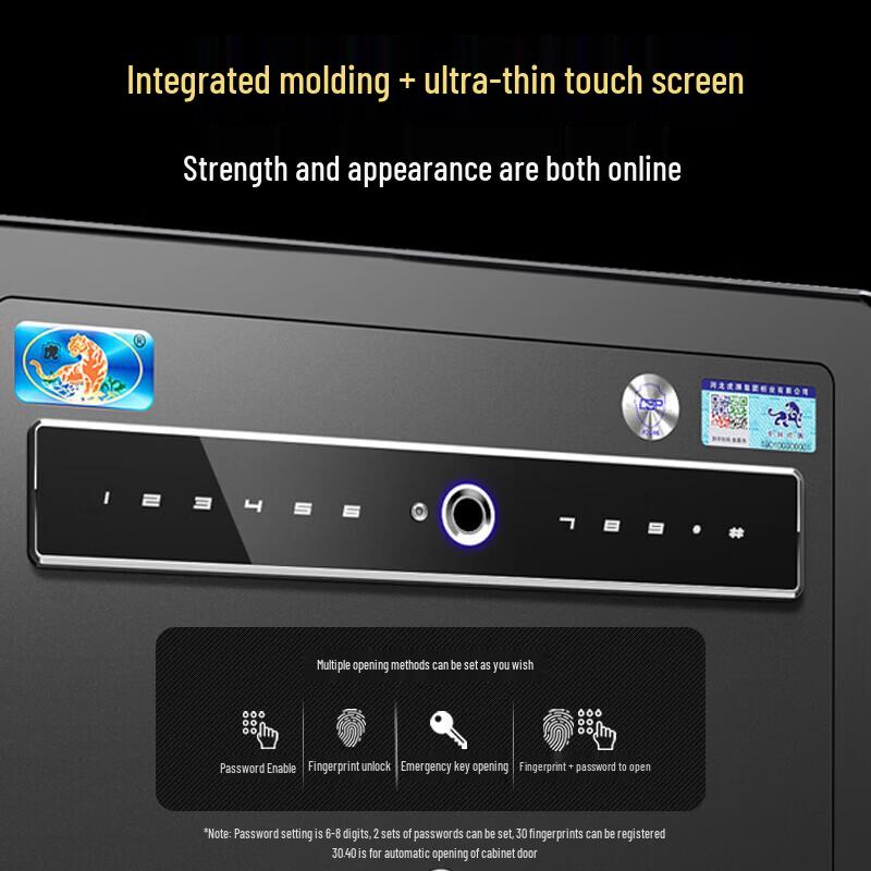 Tiger Brand CSP Certified Fingerprint Password All-Steel Safe