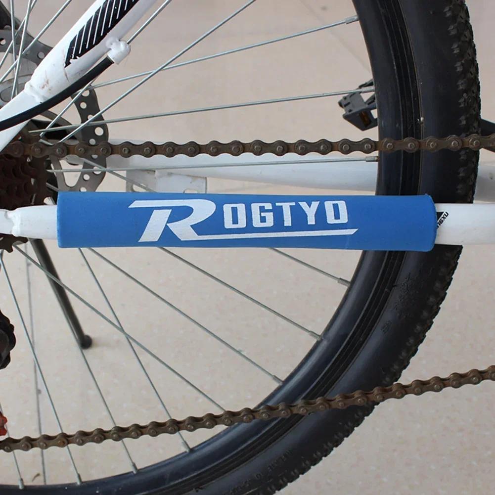 2/1ks Ochrana rámu kola Chránič zadní vidlice proti řetězu Odolný kryt proti opotřebení řetězu pro cyklistiku Chránič rámu kola pro MTB Silniční kolo