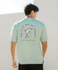 Tyubeuteuli Men'S Dolphin Short Sleeve Loose Fit Rash Guard A706 Glory Green
