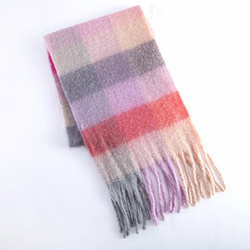 2025 Versatile Women's Korean-Style Cashmere Scarf for Autumn/Winter