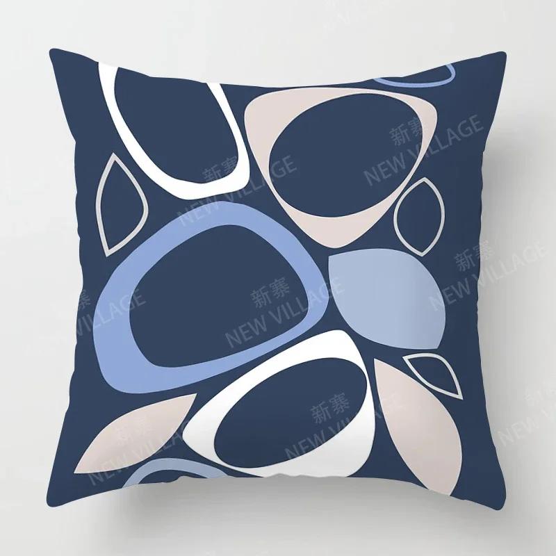 Nordic Fall Home Decor Autumn Throw Pillow Case Sofa Cushion Cover Modern X  X X  X Geometry