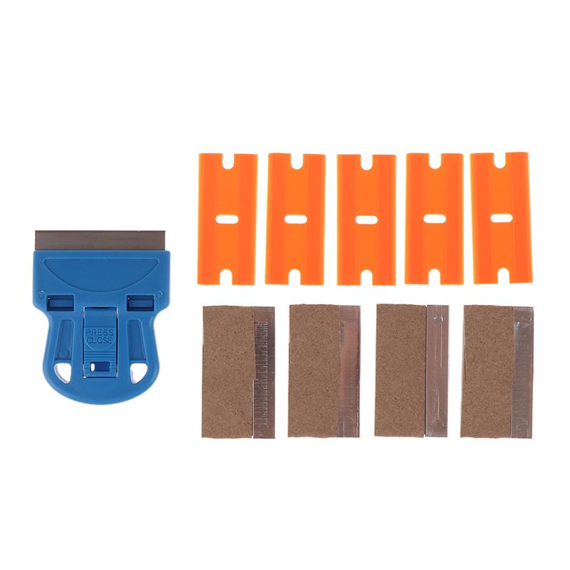 Nail Stamping Plate Accessories Pattern Stamp Template Scraper Diy Printing Nail Tools Removable Cleaning Shovel Glue Stickers