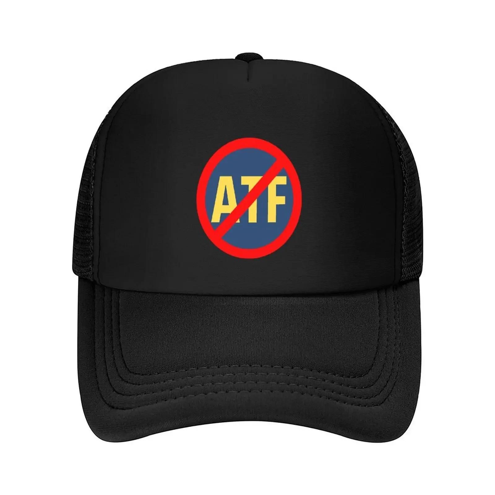 New No ATF sign Baseball Cap black Fashion Beach hiking hat fashionable Unisex Womens
