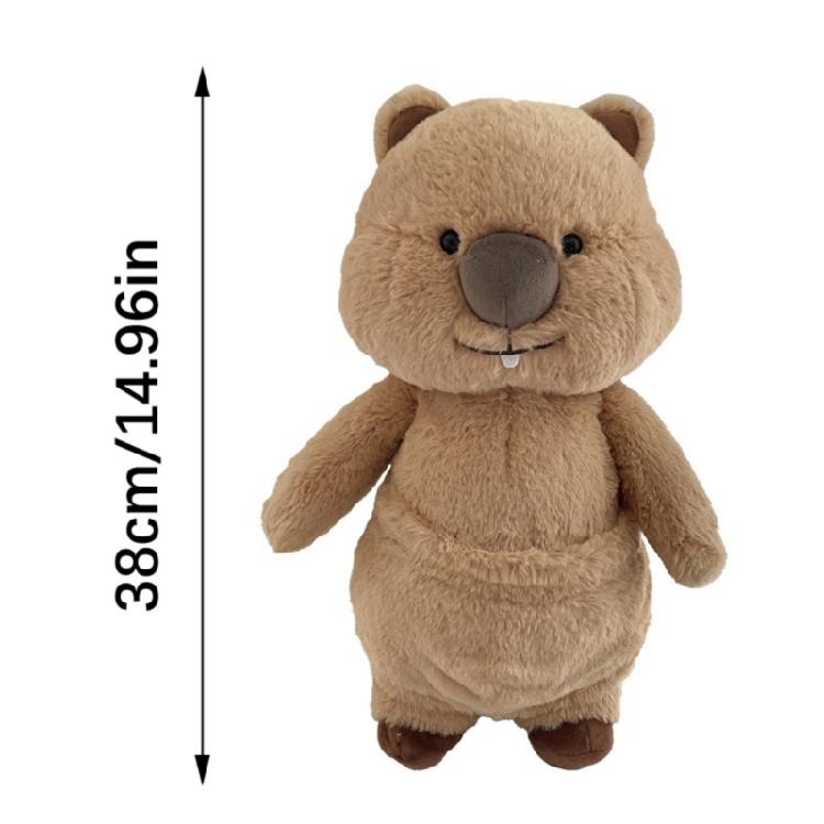Quokkas Plush Toy For Adult Kids Machine Washable Comfort Soothing Animal Doll Bedroom Couch Decoration Child Gift