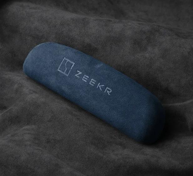For Zeekr 001 009 X 007 7X 2021-2026 Suede Sunglasses Holder Car Glasses Storage Box Interior Modified Upgrade Parts