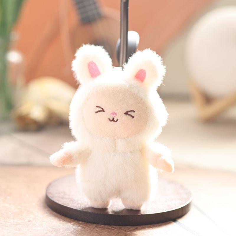Cute Bunny Plush Keychain With Soft Velvet Material For Kids And Teens
