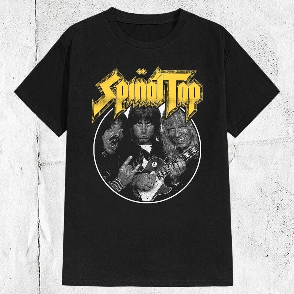 Spinal Tap Black Color Cotton t-Shirt Gift For Fan Unisex T-Shirt M