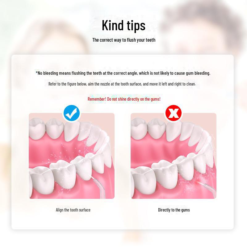 Smart Portable Electric Water Flosser - Tartar & Oral Cleaner