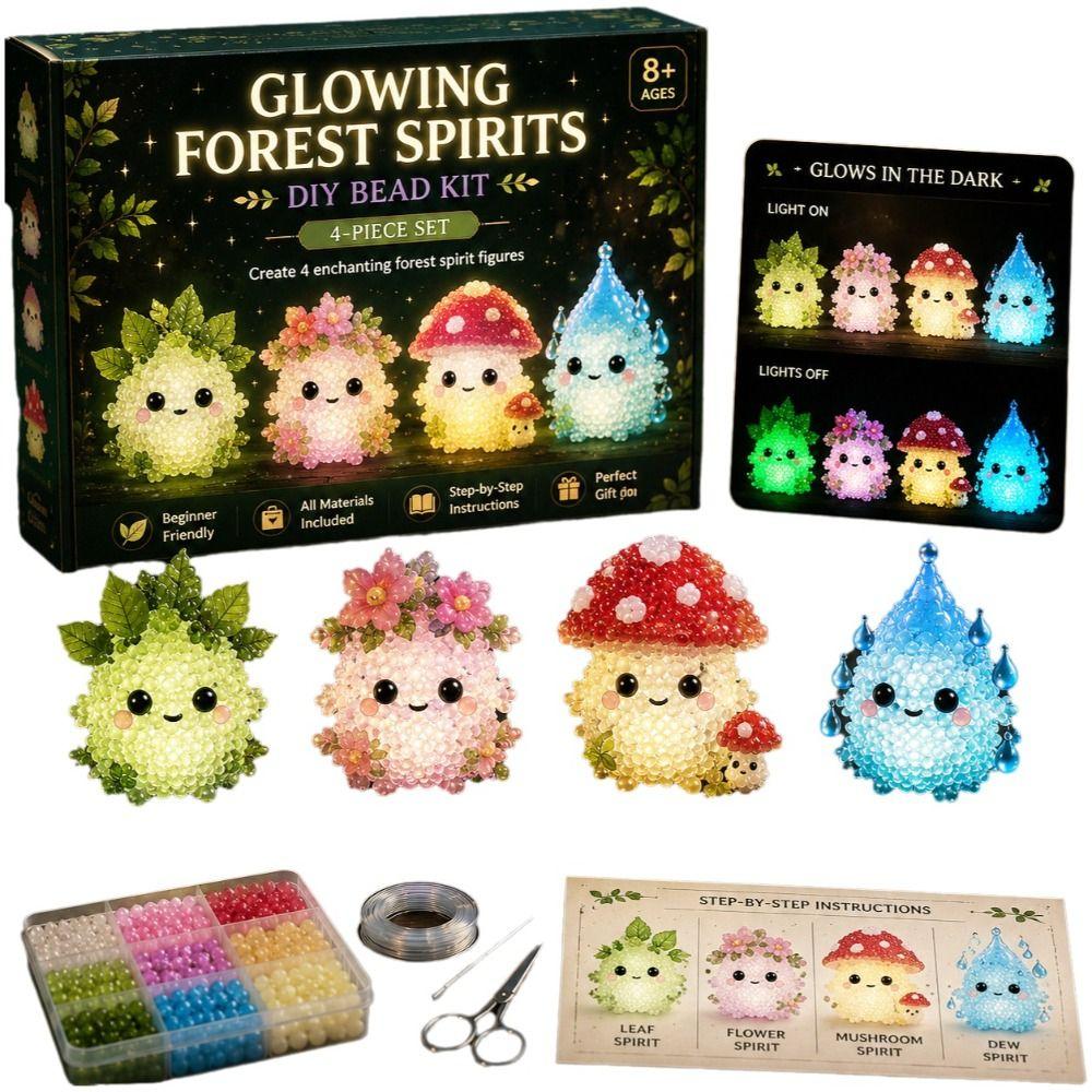 Süßes Design 3D Perlen Tier Set Tierform DIY Perlen Bastelset Geschenkidee