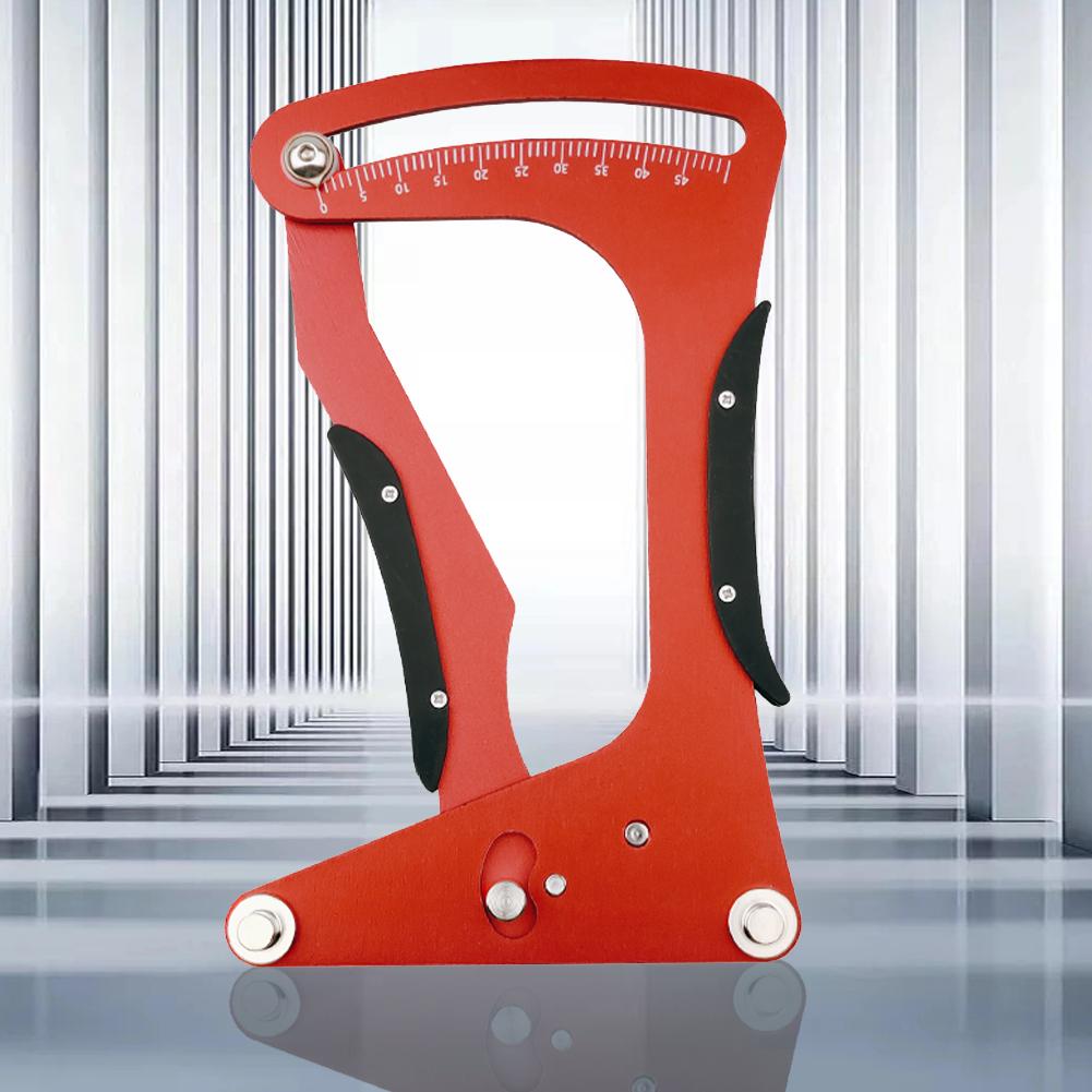 Bike Indicator Meter Tensiometer Aluminum Alloy Measurement Deviation Correction Tool Cycling Repair Correction Tool Accessories