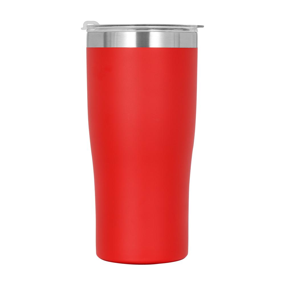 Ready to Ship Vacuum Insulated Stainless Steel 20 oz & 30 oz Sublimation Tumblers-Business Gifts 6-12 Hours Thermal Insulation 600ML красный