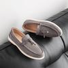 Fashion Summer Men's Loafers Casual Shoes Handmade Leather Moccasins Breathable Slip on Flats Boat Shoes Italian Mens Driving Footwear