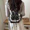 Schultasche Koreanisch klein frisch gepunktet Spitze Rucksack für Damenmode vielseitig neu Pendler Reise leicht kleiner Rucksack