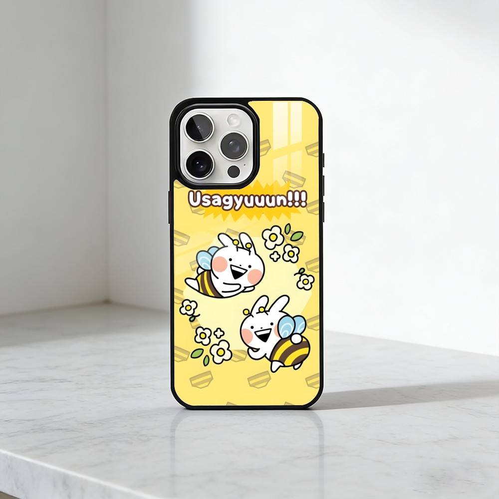 

Cartoon Cute U-Usagyuuun-n Phone Case For iPhone17,16,15,14,13 Plus,Pro Max Magnetic For Magsafe Wireless Charging iPhone15Plus
