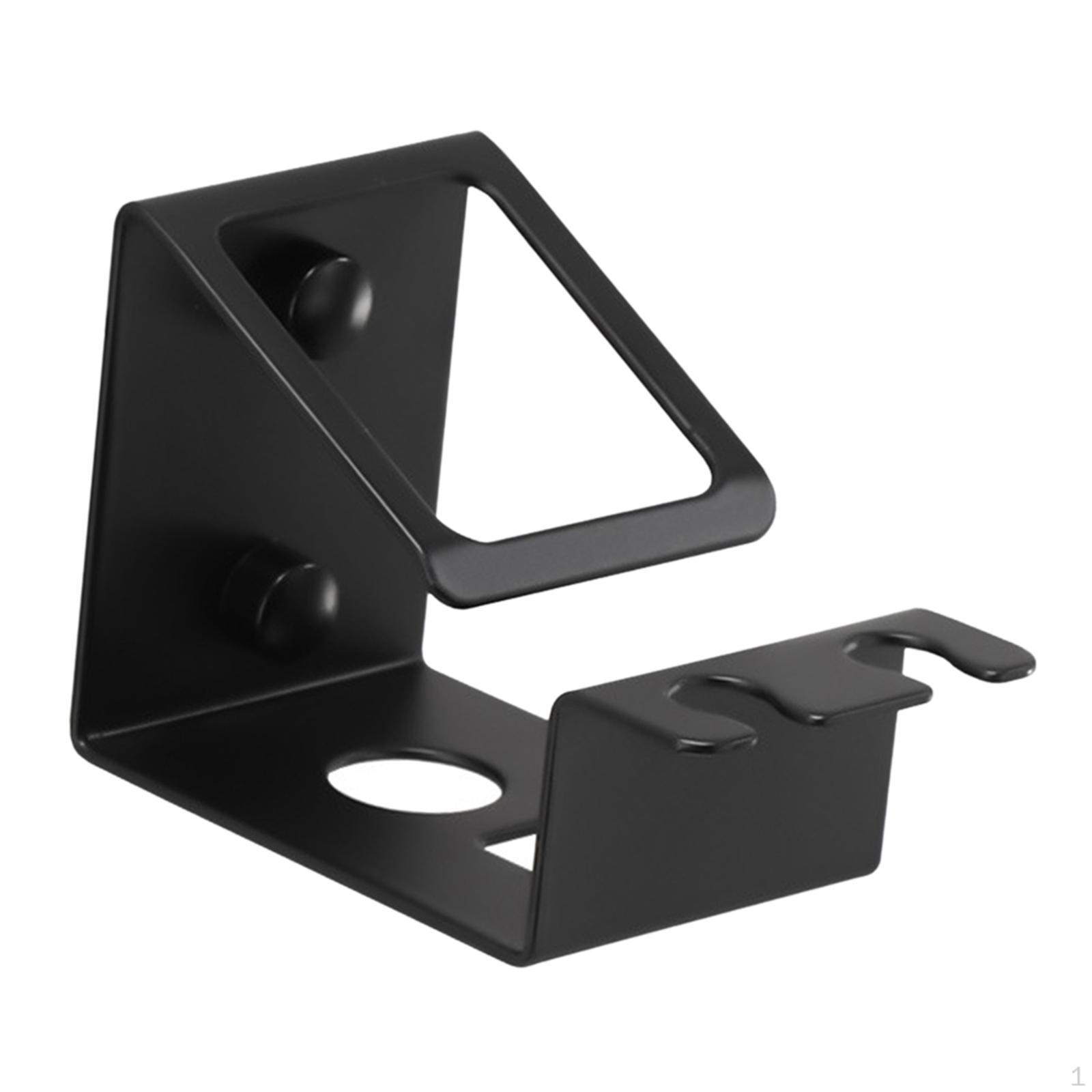 Toothbrush Holder, Wall Mount Stainless Steel Stand Accessories, Multi Functional Toothpaste Storage