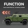 1/32 Dongfeng Mengshi Simulationslegierung Militärisches Geländepanzerfahrzeug Modell Pull-Back Sammlerstück Schreibtischornament