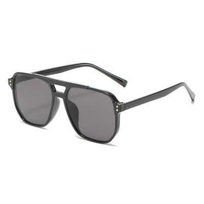 Trend Retro Sunglasses, Men'S And Women'S Double-Beam Sunglasses, Export Sunglasses