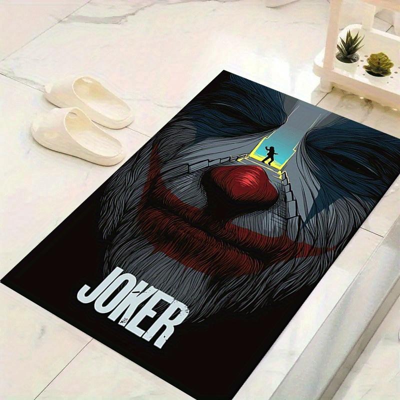 

1pc Joker Pattern Area Rug, Anti slip Non Shedding Stain Resistant Carpet 60cm by 90cm