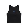 MLB New York Yankees Solid Quick-Dry Sports Tank Top Women Tops Black 31TKIX131-50L