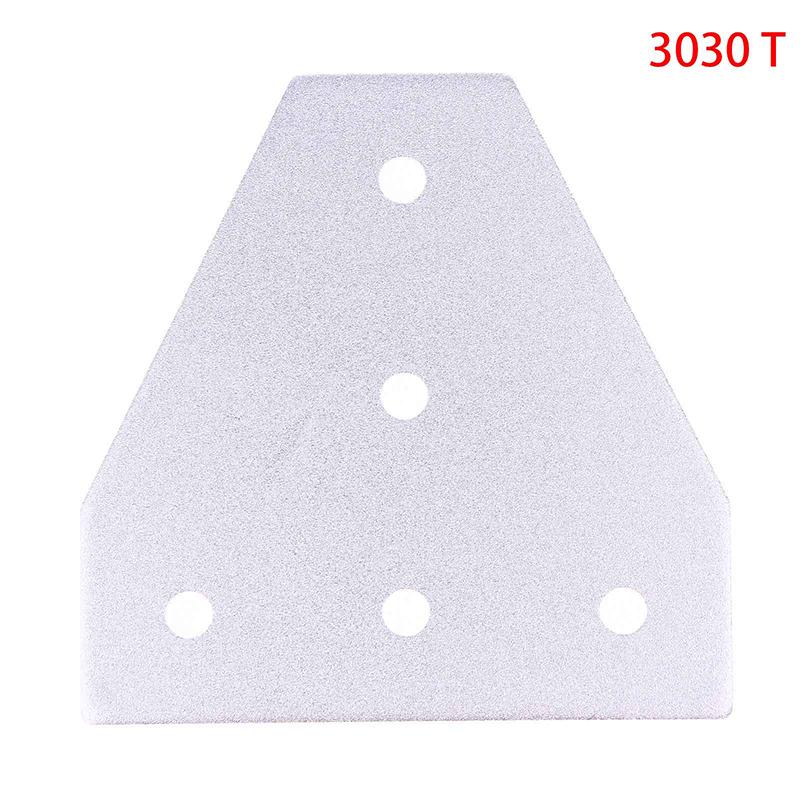 1Pc T/L Type 5 Hole Joint Board Plate Corner Angle Bracket Connection Joint Strip For 2020 3030 Aluminum Profile