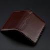 Business Card Holder PU Leather Name Card Pocket Top Card Case  Gift