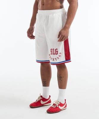 HDEX 916 Classic Basketball Shorts (White)