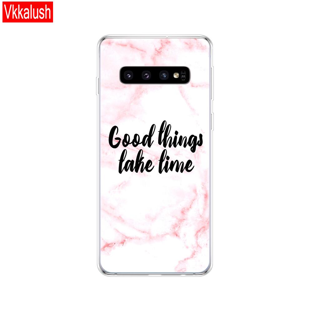 Pro Samsung Galaxy S10 Pouzdro S10Plus Pouzdro Silikonový tpu Kryt Telefon S10 E Pouzdro na Pro Samsung S10 Plus G975F S 10 SM-G973F Pouzdro