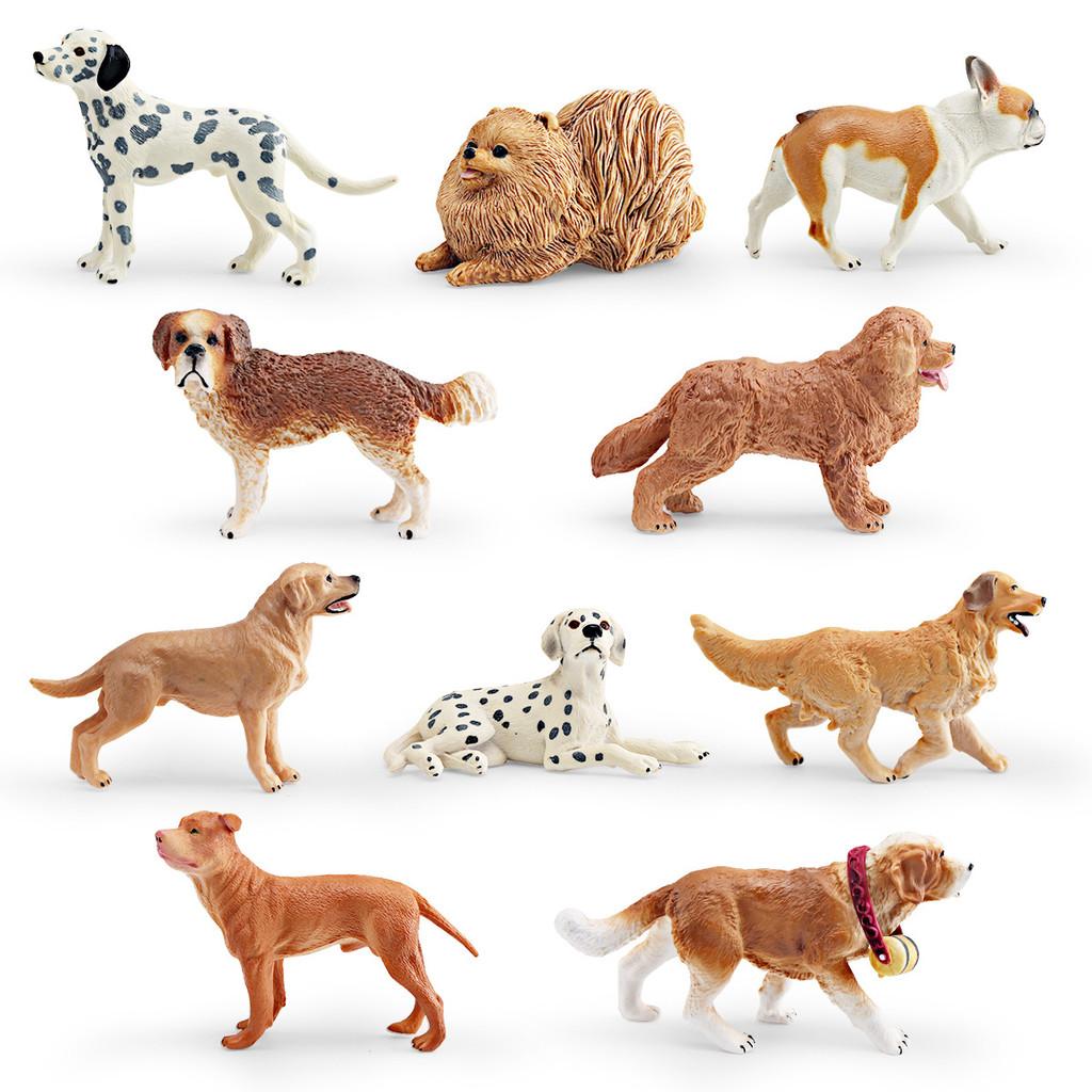 Pvc Dog Figurine Static Model French Bulldog Pet Sculpture For Home And Office Decor