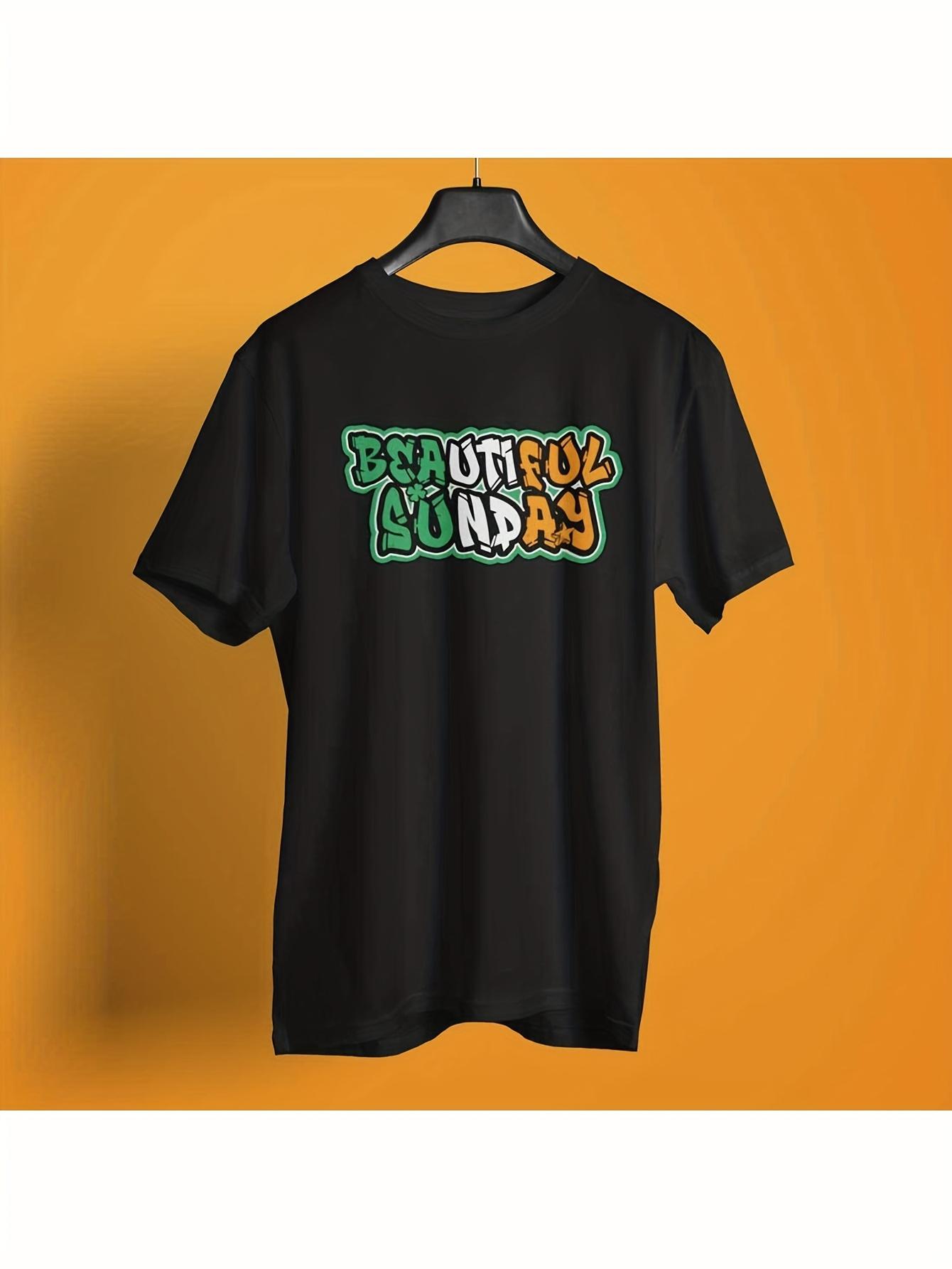 Men s Celtic Gress Goldberg Irish Rebel Boy T-Shirt - Irish Flag Colors & Celtic Lettering Print S