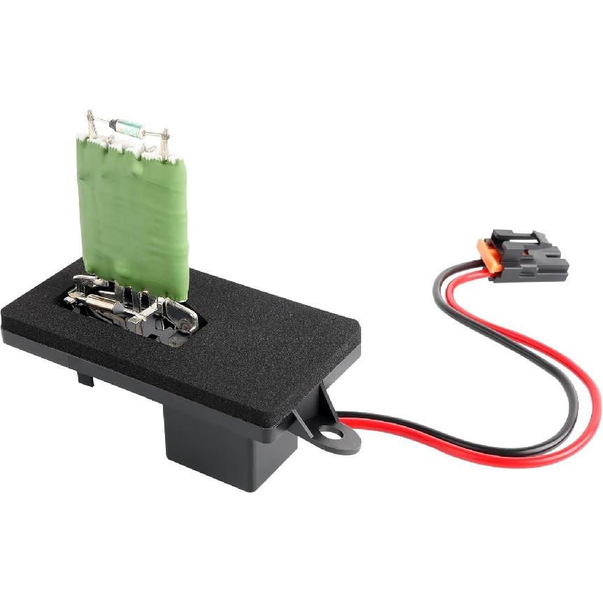 89019089 HVAC Blower Motor Fan Resistor Compatible With 1999-2006 Chevy Silverado GMC Sierra 1500 2500 3500, 2000-2002 GMC Yukon (2 Holes Mounting