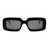 Celine Logo Design Rectangular Sunglasses Unisex sunglasses Black CL40313U01A