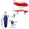 LESQUE Pit Dirt Bike Rear Seat Cushion Fairing Kits Fender Cover Mudguard For TALARIA Sting R MX4 X3 Electric Bikes Scooter