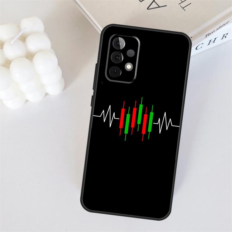 Day Trading Day Trader For Samsung Galaxy A55 A35 A15 A36 A56 A26 A16 A22 A32 A52 A54 A34 A53 A33 A13 A06 A05 Case