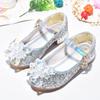 Cinderella Crystal High-Heeled Princess Shoes for Girls - Spring/Autumn Fashion Show and Performance Dress Shoes