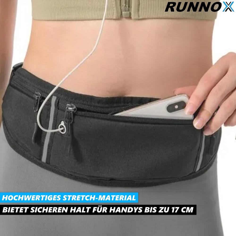 RUNNOX Běžecká ledvinka břišní taška sportovní fitness běh jogging ledvinka na mobil