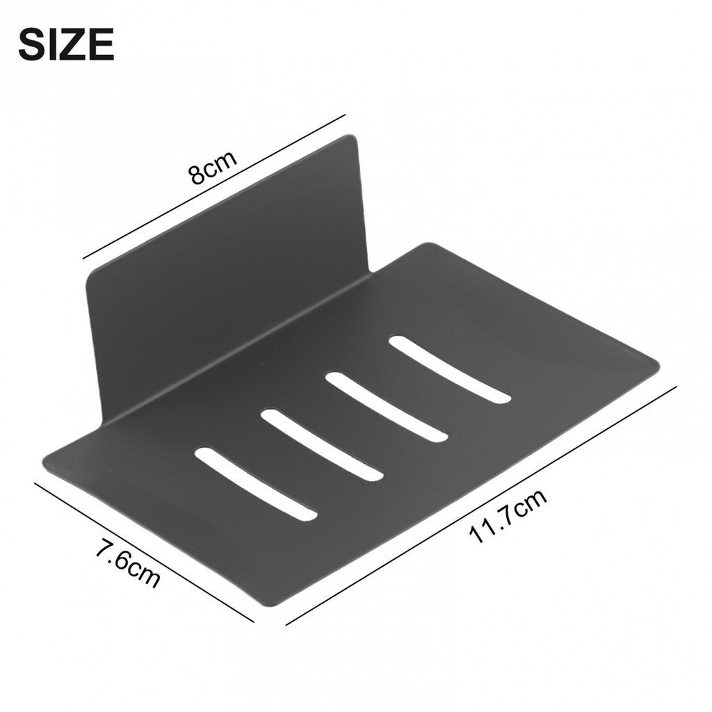Stainless Steel Soap Tray for Shower Wall and Kitchen Sink Easy Installation