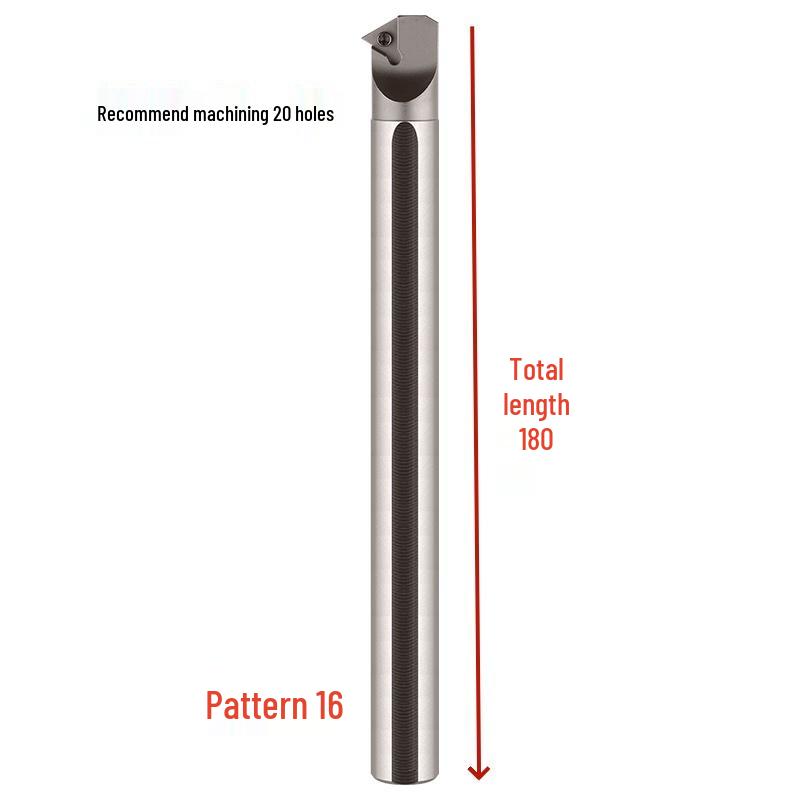 60° Triangular Boring Bar with Threaded Pick-Off for Internal Hole, Model STWBR06/STWCR11.