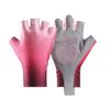 Children's Half finger Gloves Thin Sunscreen Ice Silk Breathable Wear Resistant Non Slip Elastic Outdoor Sports Riding Mesh Gloves