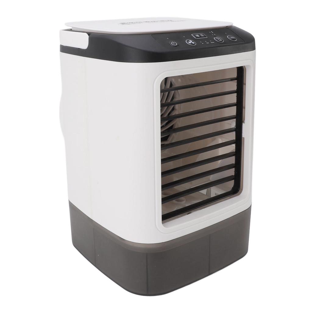 Mini Air Conditioner 12W 900ml Water Tank USB Powered Humidifying Misting Portable Air Cooler for Home Desk Office
